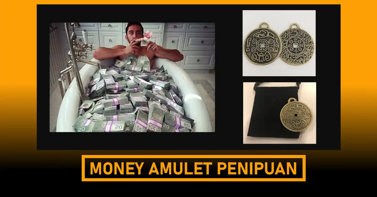 money amulet penipuan